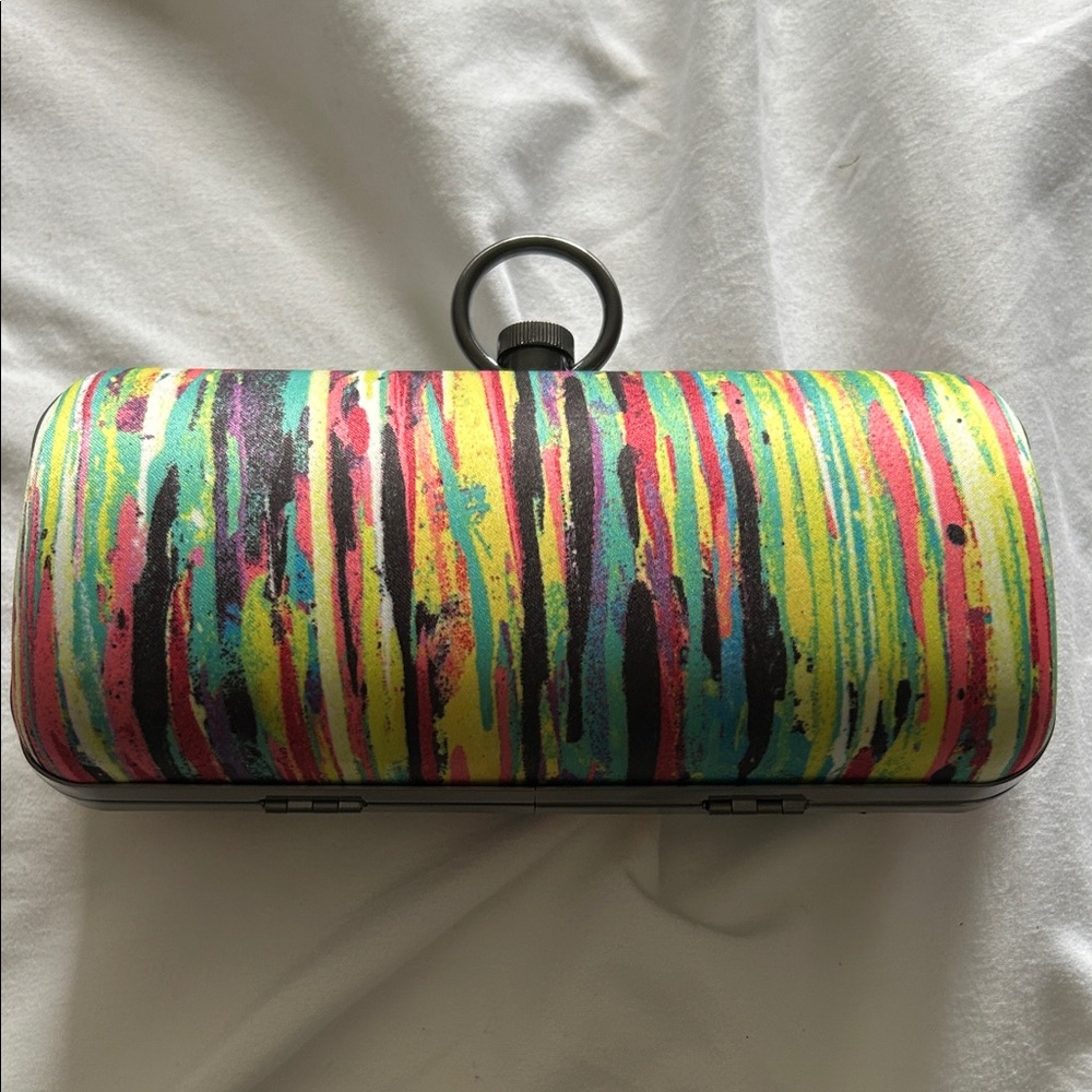 Prabal Gurung for Target Multicolor Striped Clutch